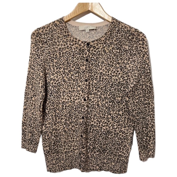 Ann Taylor Loft Womens Button Front Cardigan Sweater - Picture 1 of 4